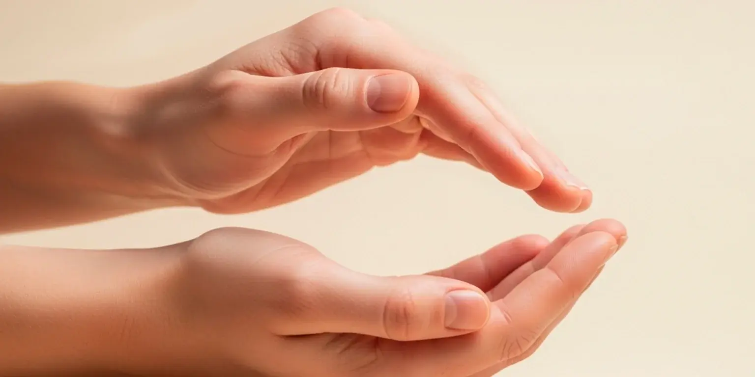 Schützende Hände symbolisieren Spielerschutz und verantwortungsvolles Wetten