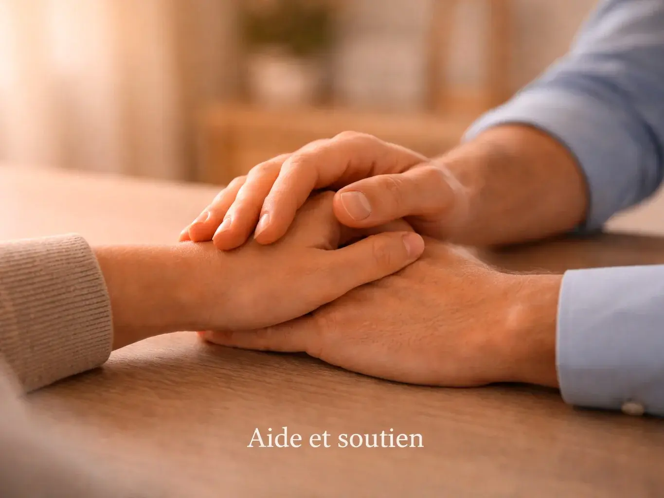 Unterstützende Hände symbolisieren Hilfe und Beratung beim Spielerschutz